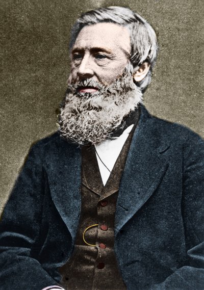 Portrait of Asa Gray by American Photographer